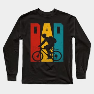 Cycling Dad | Bike Rider & Cyclist Father's Day Funny Long Sleeve T-Shirt